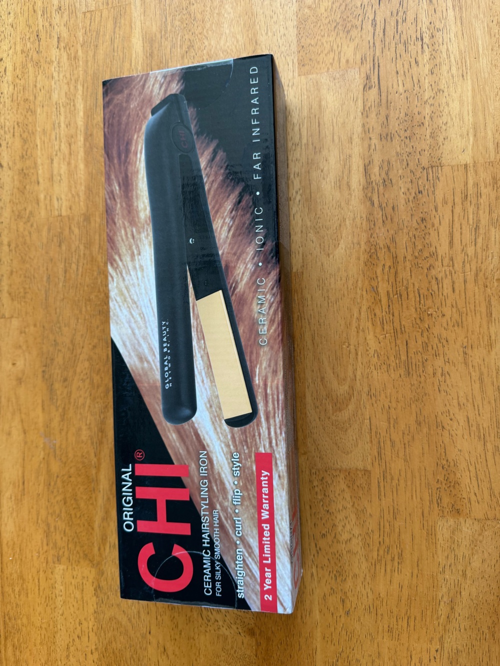 Brand new unopened Original CHI 1” Ceramic Hair Straightener